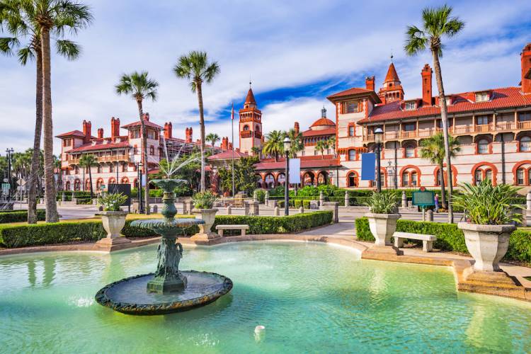 fountain in st augustine, fl